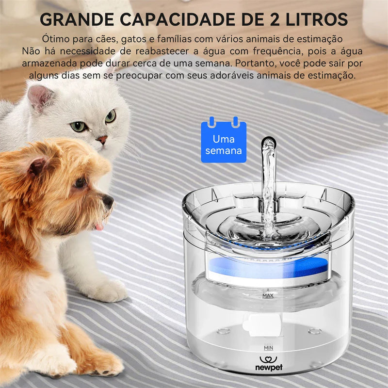 Fonte de Água Automática para Gatos - FreshWater®